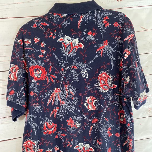 Daniel Cremieux Red White Blue Short Sleeve Shirt NWOT Men's Size Large - Picture 10 of 13